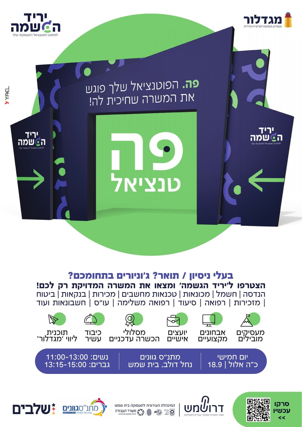 מיתוג ופרסום יריד תעסוקה